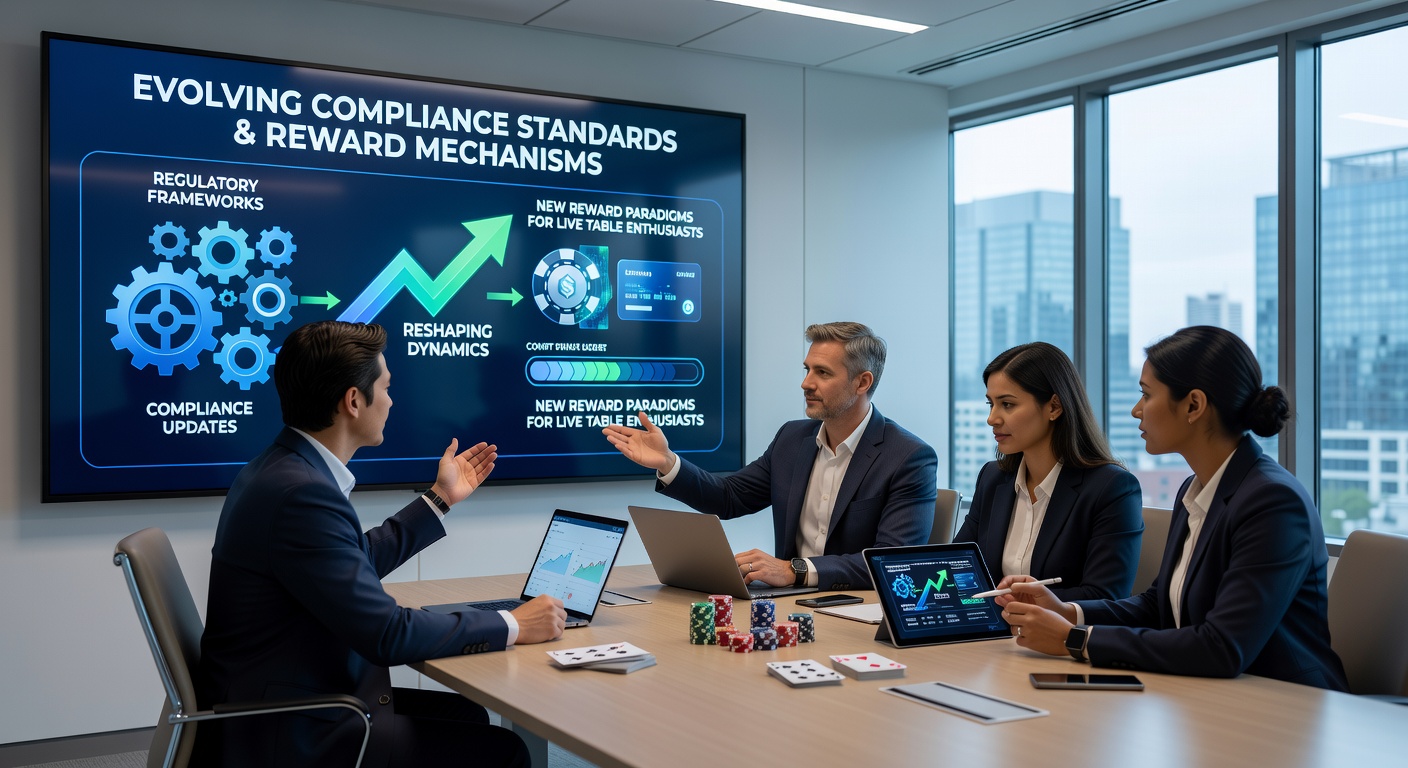 Live-Tischspiele mit Fokus auf Compliance-Standards und Belohnungsmechanismen