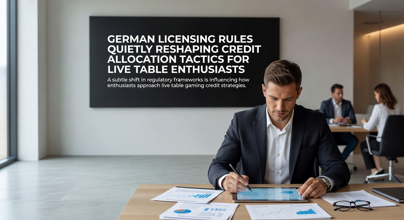 Deutsche Lizenzvorschriften beeinflussen Kreditstrategien in Live-Casinos