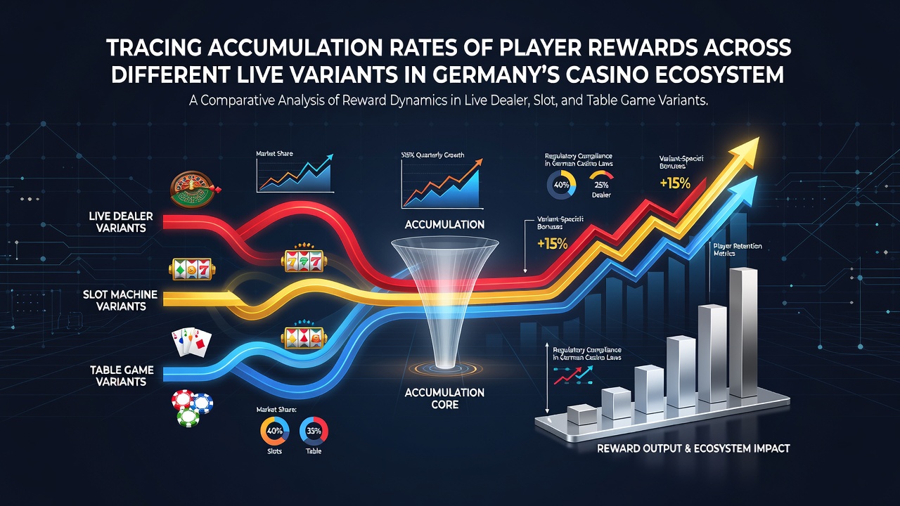 Darstellung der Belohnungsakkumulation in verschiedenen Live-Casino-Varianten auf deutschen Plattformen