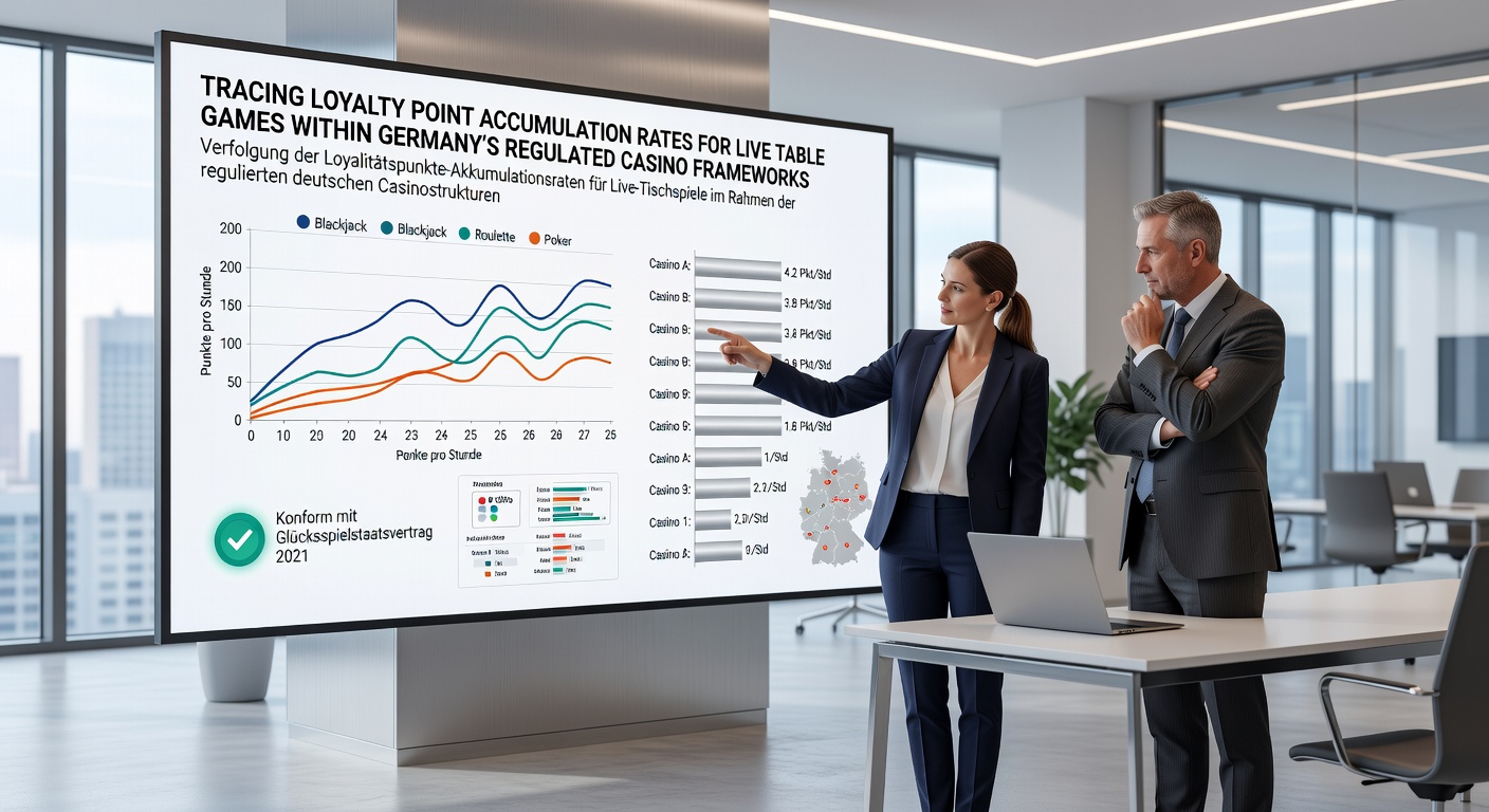 Übersicht über Treuepunkt-Systeme in deutschen Live-Casinos mit Fokus auf Tischspiele
