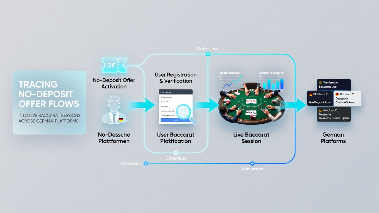 Darstellung von Session-Datenflüssen und Bonus-Tracking in Live-Baccarat